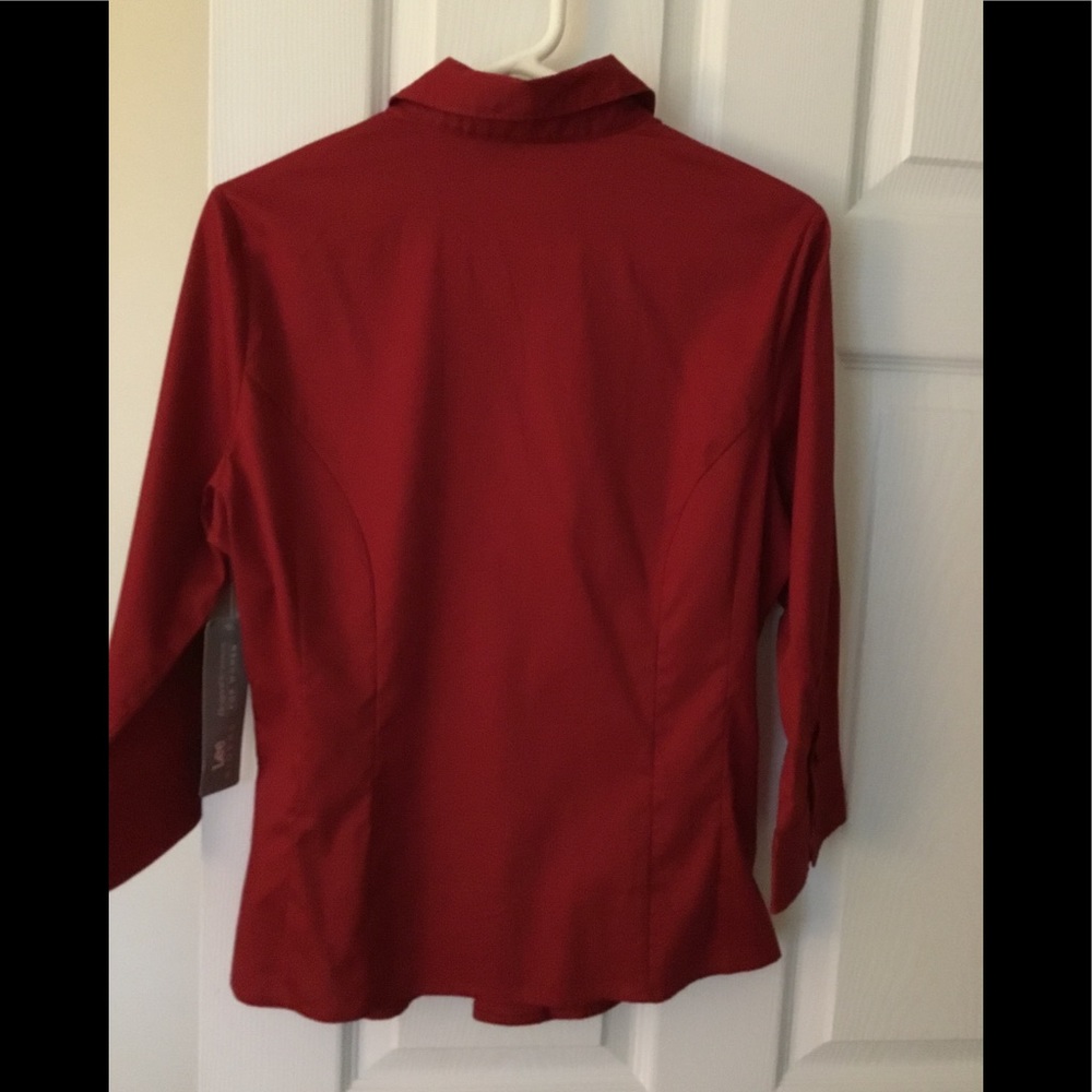 LEE Riders red blouse - Picture 2 of 2